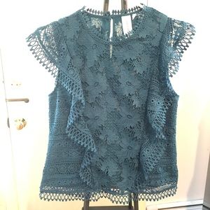 Guest Editor size S lace blouse